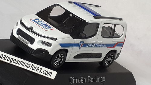 CITROEN BERLINGO POLICE MUNICIPALE NOREV REF 155767 AU 1/43 EME