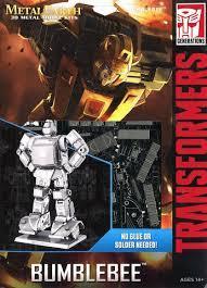 MAQUETTE METAL EARTH TRANSFORMERS BUMBLEBEE REFMMS301