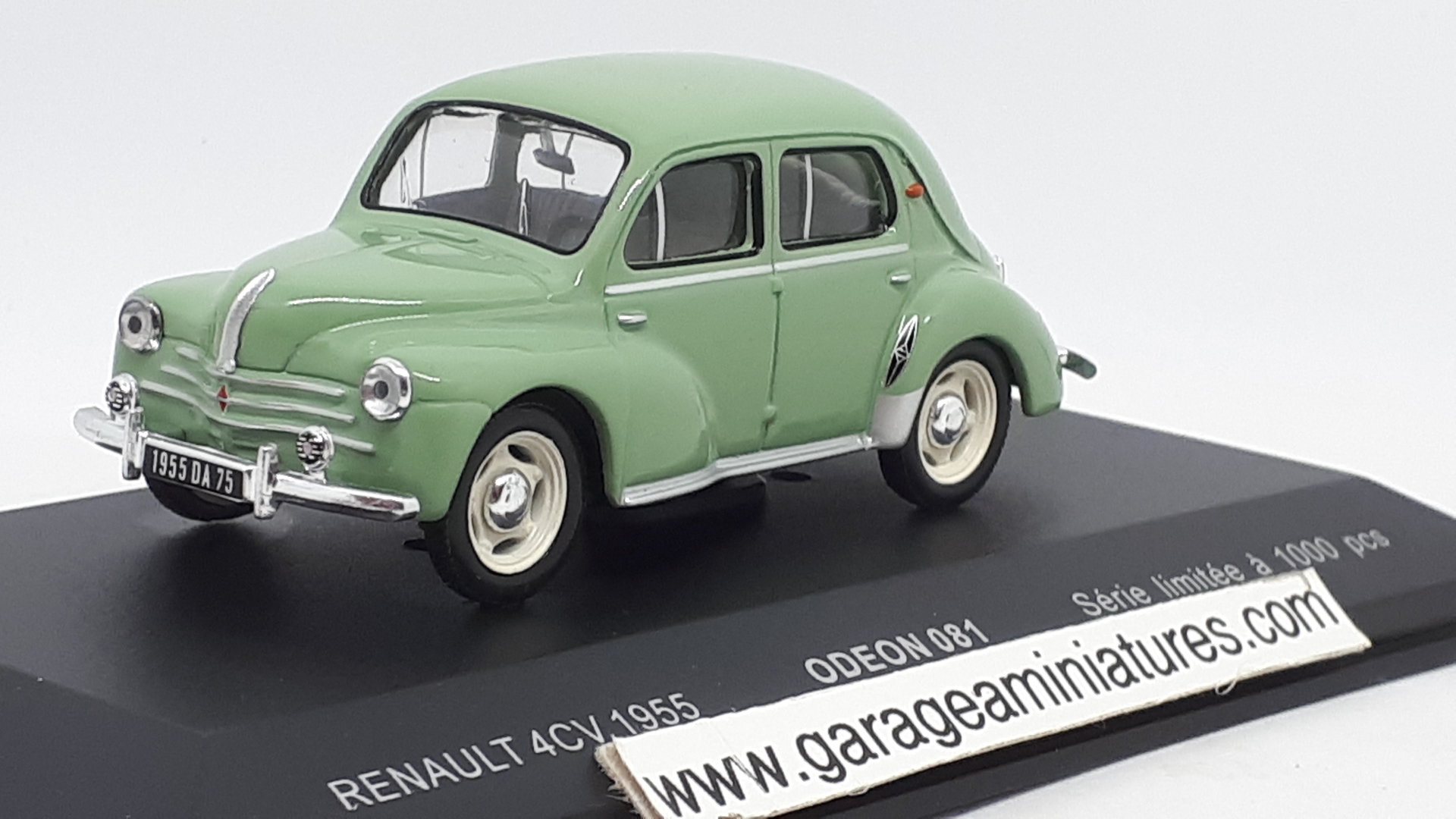 Renault 4cv 1954 vert métallisé 1/43 