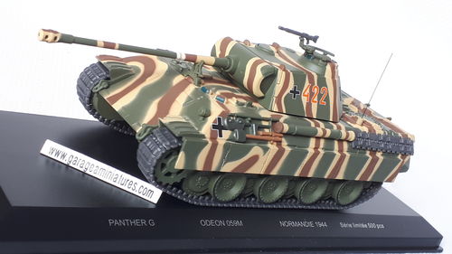 PANTHER V #422 FRANCE NORMANDIE 1944 CHAR ODEON 059 M ECHELLE AU 1/43 EME