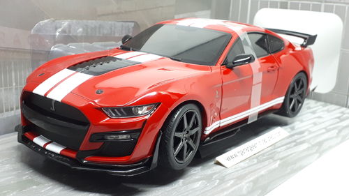 FORD MUSTANG GT500 ROUGE FASTRACK 2020 SOLIDO ECHELLE AU 1/18 EME